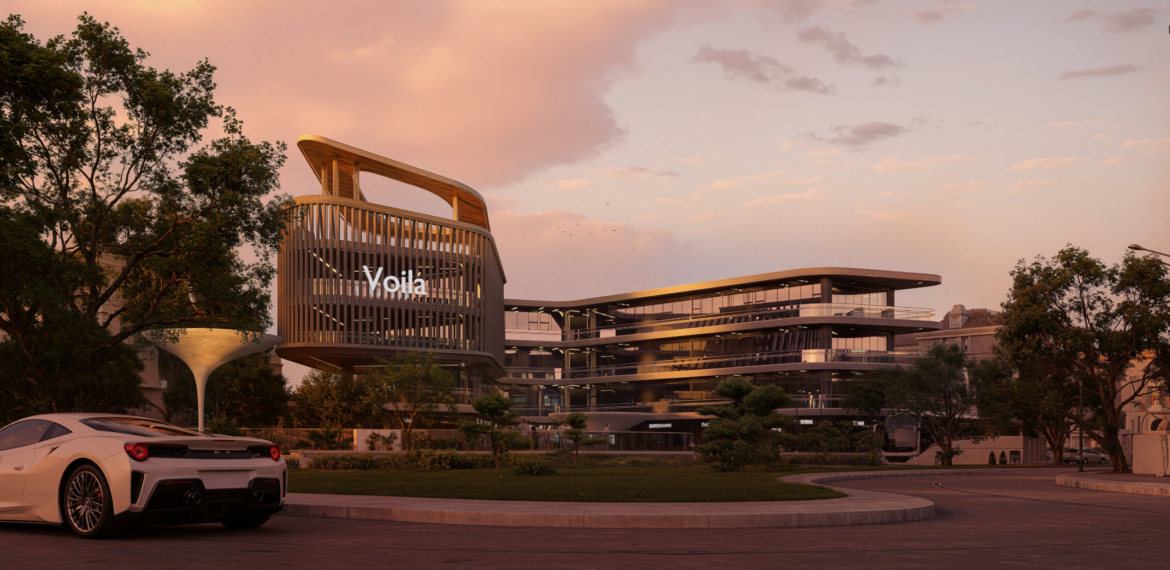 Viola Mall New Cairo | Modern Commercial Architecture Design